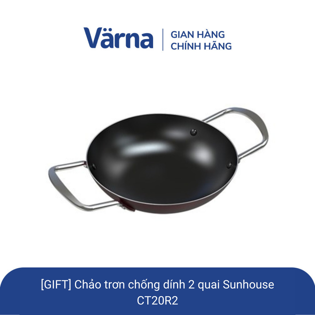 Gift_chảo bầu chống dính sunhouse shg1220r