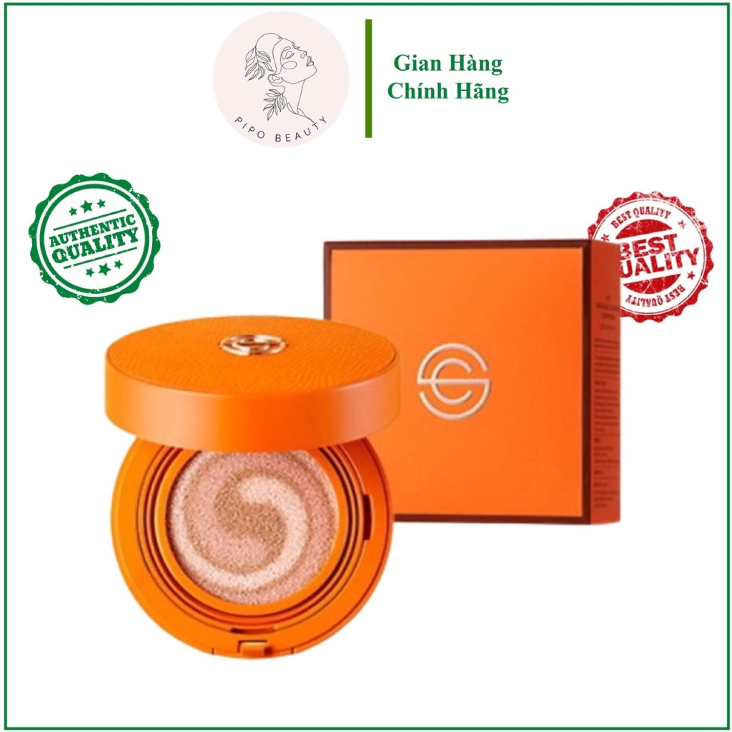 Phấn nước dpc pink aura cushion face life nâng tông