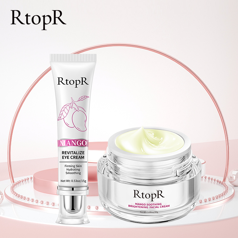 RtopR Bộ chăm sóc da mặt chăm sóc da mắt giúp chống bọng mắt chống lão hóa và dưỡng ẩm cho da +kem dưỡng ẩm cấp nước cho da chống lão hóa nuôi dưỡng làn da thu nhỏ lỗ chân lông - INTL