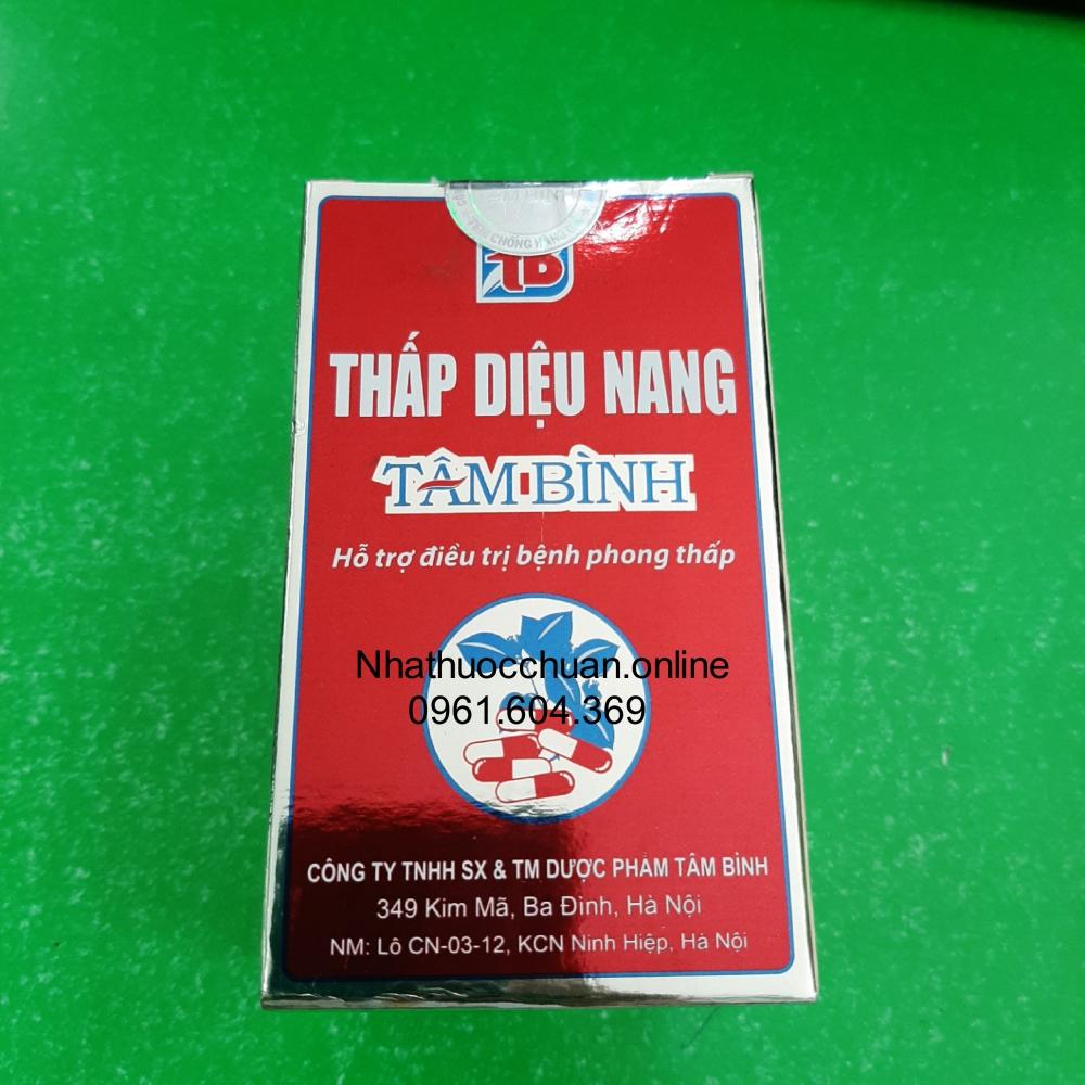 Viên Thấp Diệu Nang Tâm Bình giảm đau nhức xương khớp ( Hộp 60 viên)