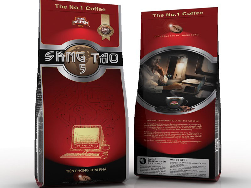 Cà phê trung nguyên sáng tạo 5 - gói 340g