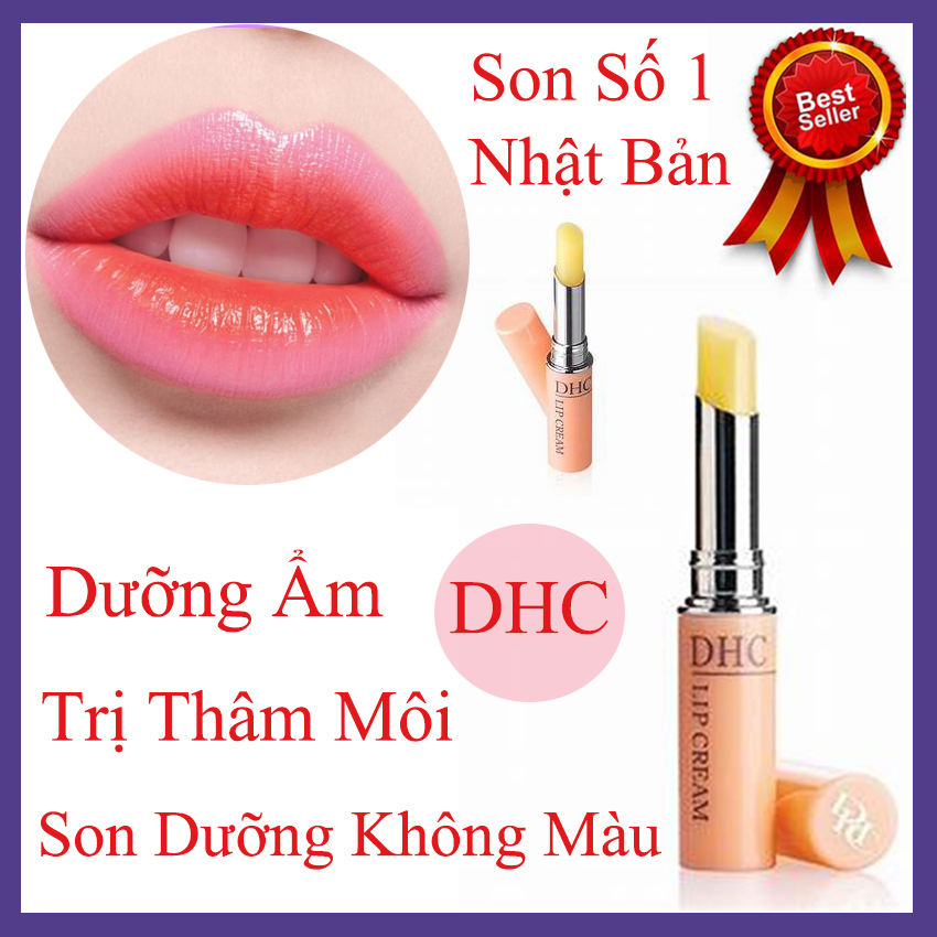 [HCM][Hàng Nhật Bản] Son Dưỡng DHC Lip Cream Giảm Thâm Môi Dưỡng Ẩm Claura Beauty