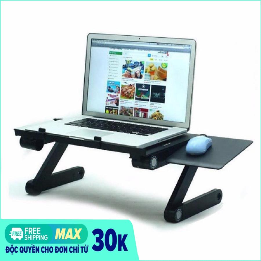 Bàn gấp để laptop tùy chỉnh 360 độ T6 - Bàn Laptop Xếp Hình Gấp Gọn Nhiều Kiểu Dáng, Bàn kê laptop đa năng -Bàn Xoay Laptop Đa Năng  T6