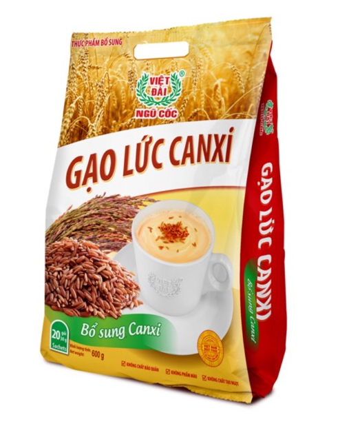 Ngũ cốc gạo lức canxi việt đài 600g