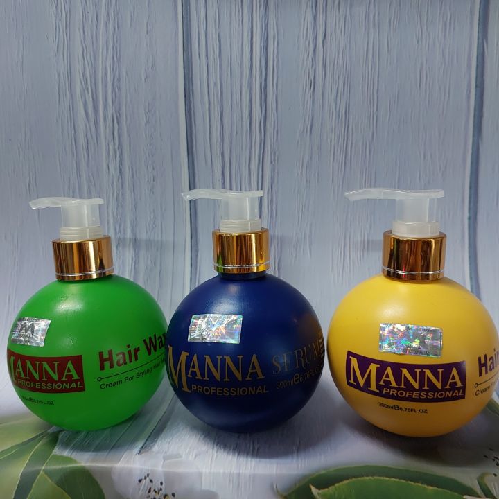 Wax tạo kiểu tóc uốn Manna 200ml