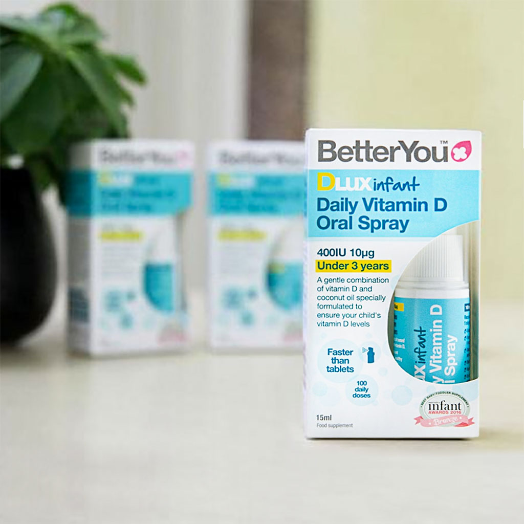 Xịt Bổ Sung Vitamin D Cho Bé BetterYou DLUX Infant 15ml