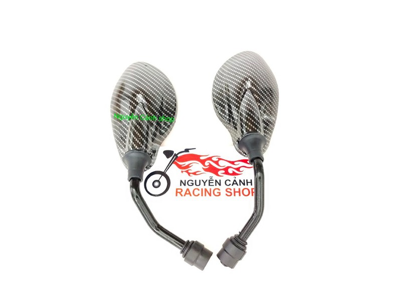 cặp kiếng yaz carbon,gương chiếu hậu,kính hậu xe máy