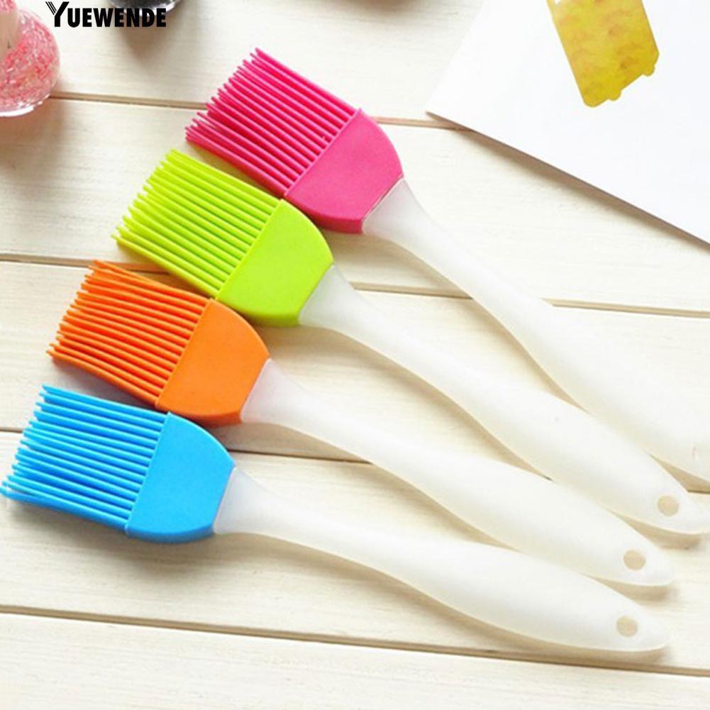 Combo 1 Cọ quét dầu bằng silicon & 1 Cây vét bột, phới bột silicon
