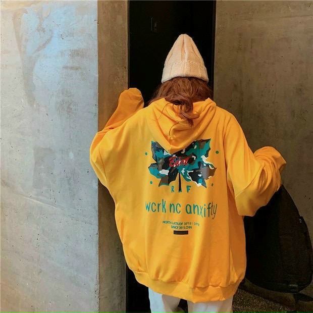 [HCM](Có Video) Áo khoác hoodies Cadigan Lá Phong form rộng Unisex chống nắng siêu tốt( Shop cam kết y hình 100%)