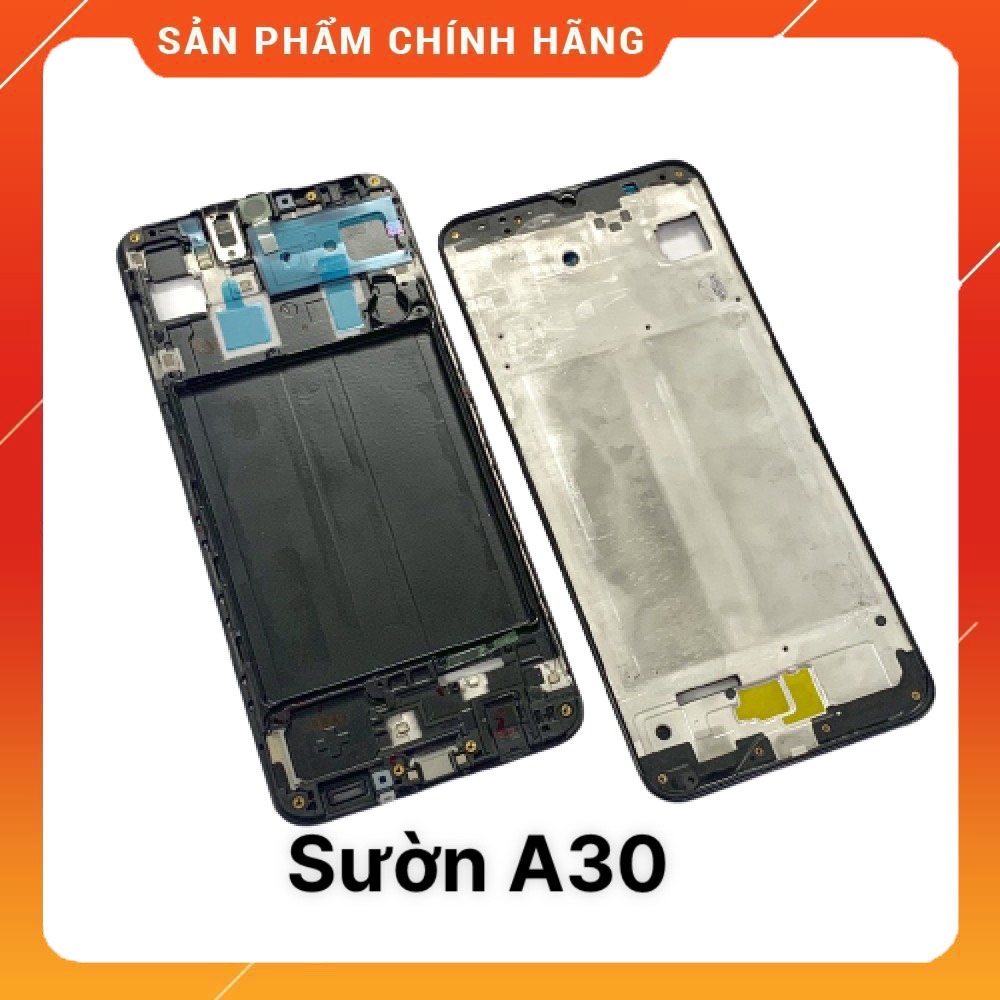 Bộ vỏ + sườn Samsung A30 zin hãng