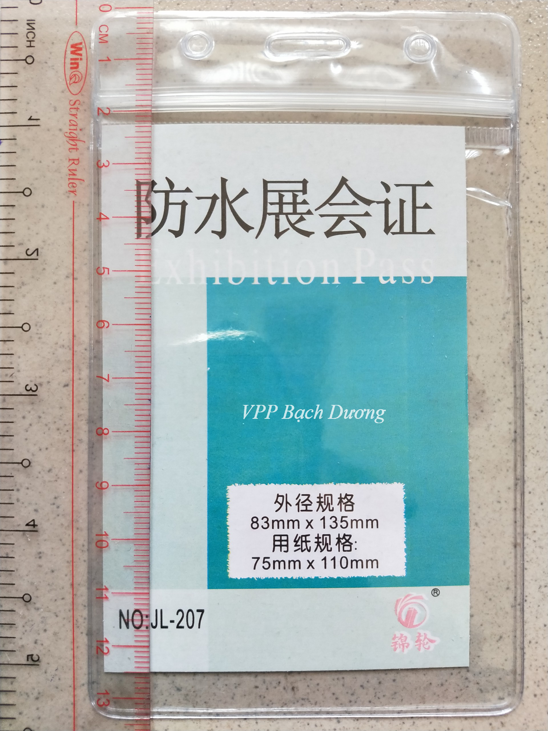 Thẻ đeo 207/208 - 50 cái/hộp - túi đeo 207/208 - bảng tên 207/208 - thẻ tên 207/208