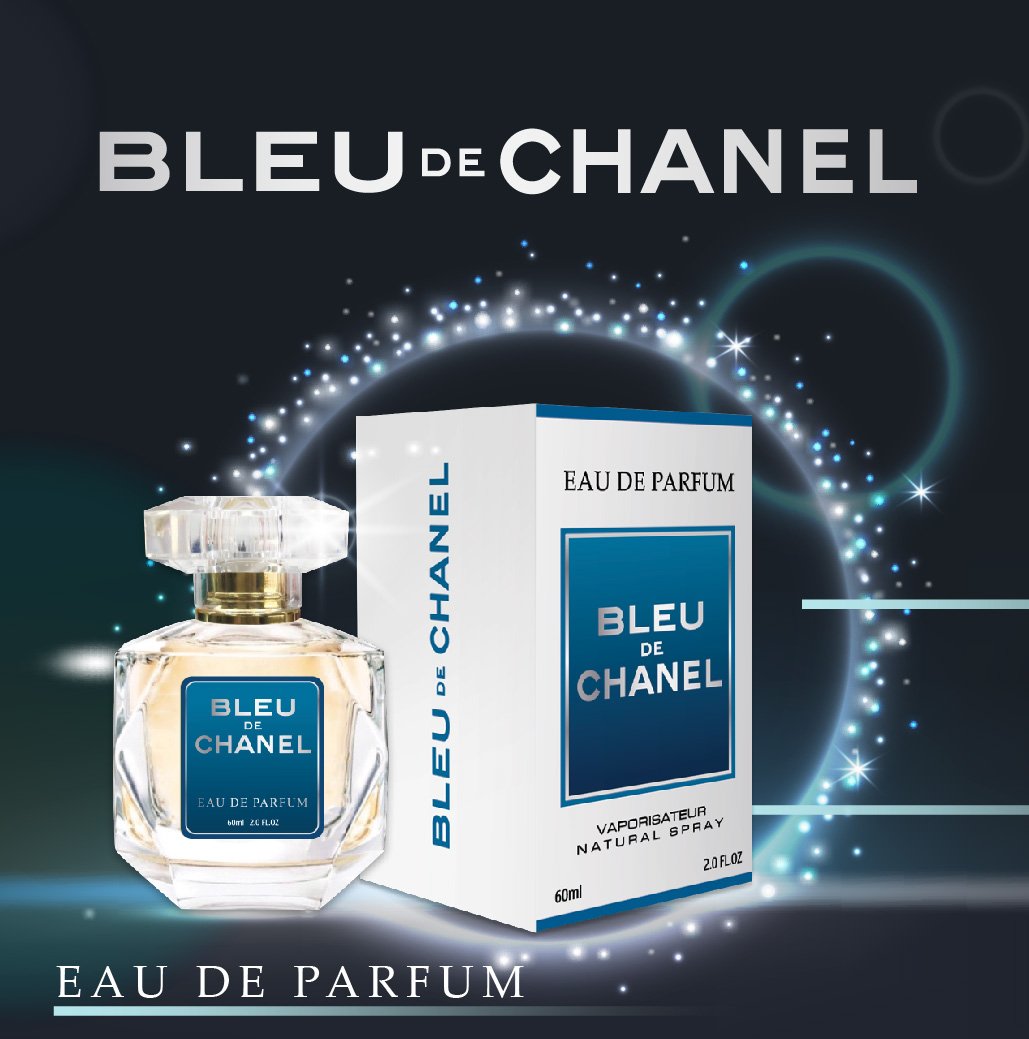 Nước Hoa Tinh Dầu Hương Blue De Chanel Lưu Hương 12h - Chai 60ml