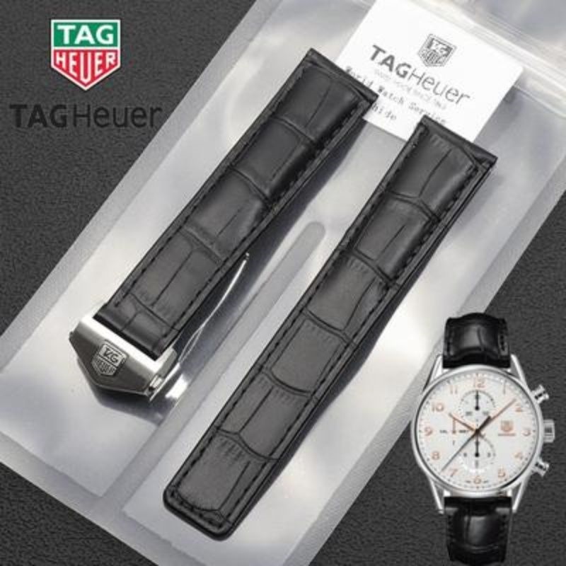 Dây Đeo Đồng Hồ Bằng Da Thật Dây đồng hồ da cao cấp Tag Heuer dây đeo cho đồng hồ TAG Heuer dây da Carrera F1 Monaco lặn da