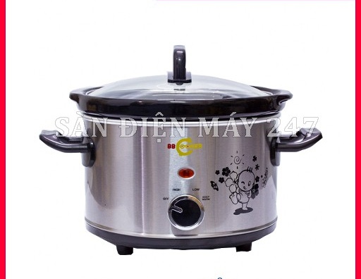 Nồi Nấu Cháo Chậm BBCOOKER - Chính hãng - BH 12 tháng - Nồi hầm xương - Nồi kho cá - Nồi nấu chè - Nồi nấu chậm đa năng