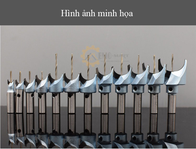 Đế định tâm mũi khoan tạo hạt chuỗi Mũi khoan tạo hạt chuỗi TIDEWAY