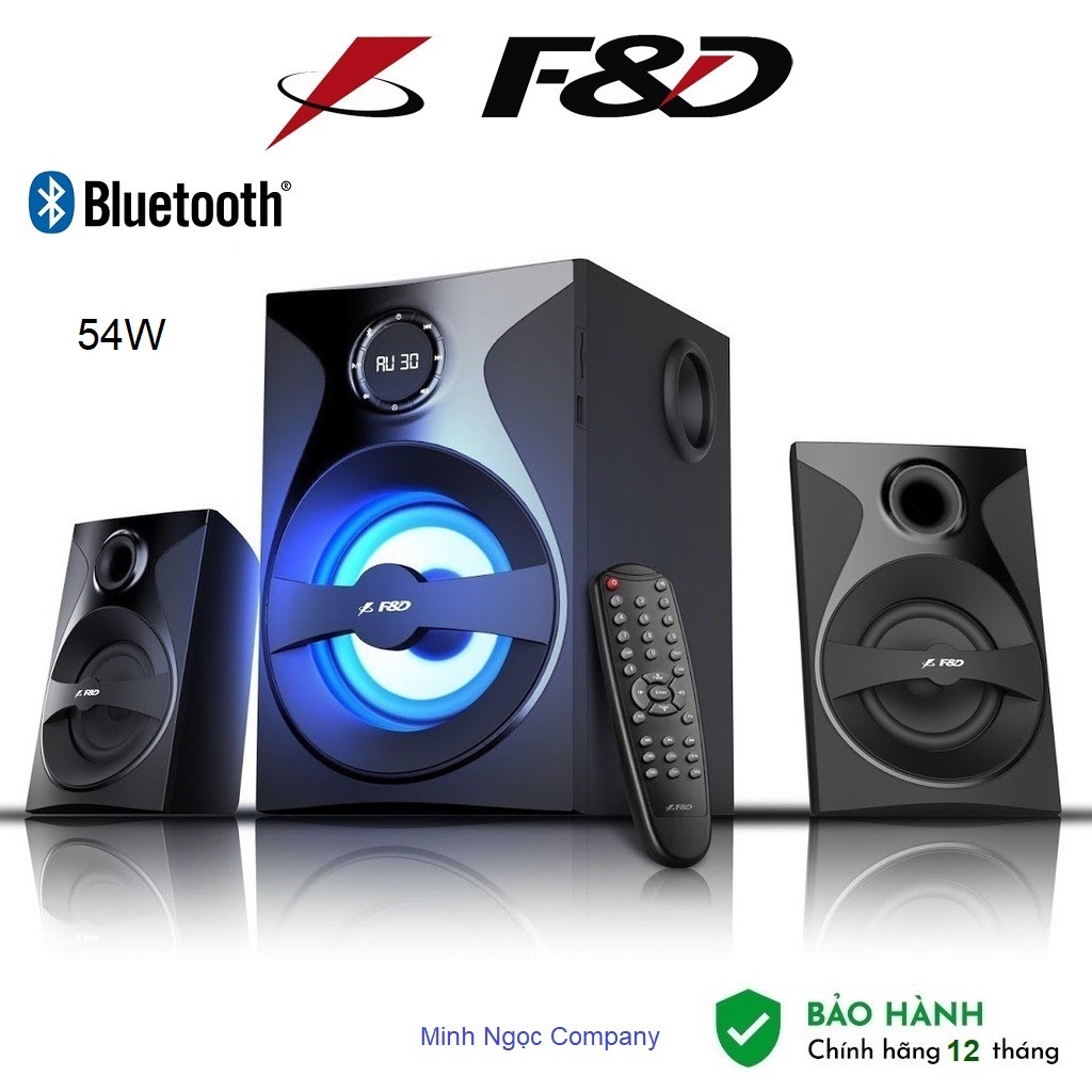 Loa bluetooth 2.1 fenda f380x công suất 54w - hàng
