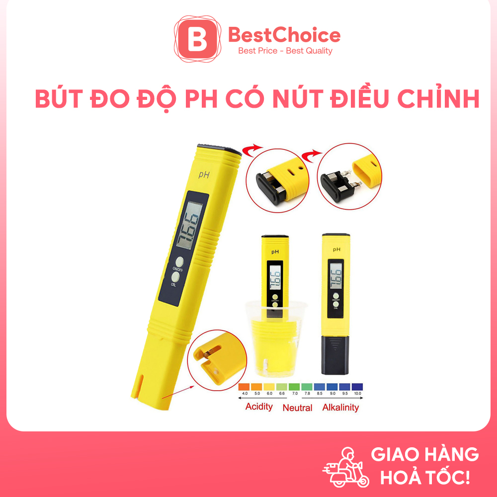 PH Độ Màn Hình Hiển Thị LCD Kỹ Thuật Số Nước Đo Độ PH Bút Thử Nước Thực Phẩm Bể Cá Bể Phòng Thí Nghiệm Đất Bỏ Túi PH Kiểm Tra dụng Cụ