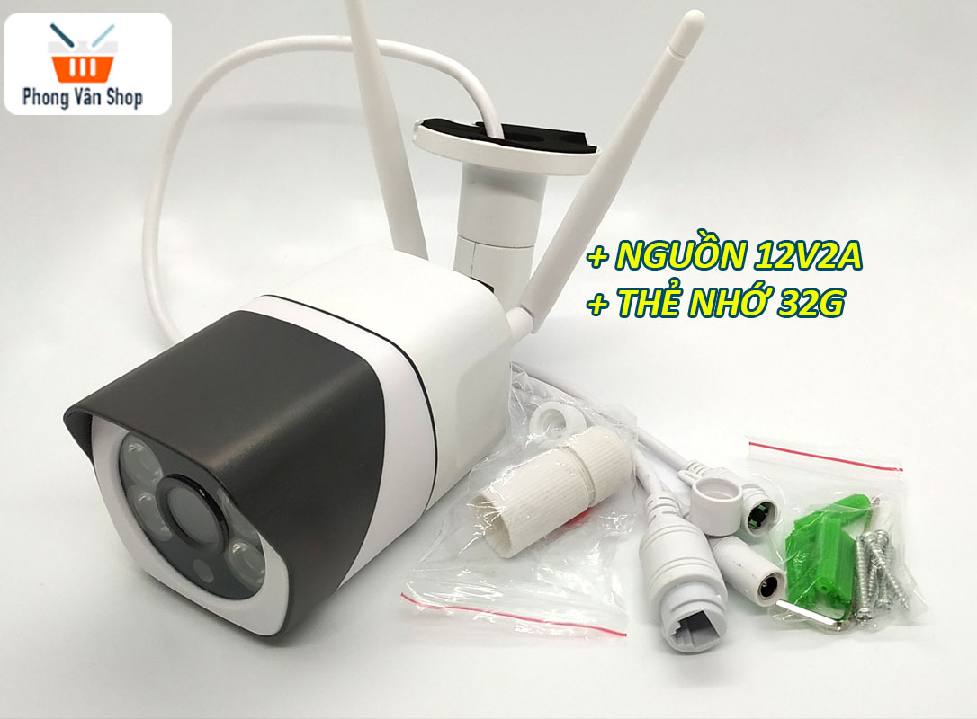 Camera Wifi IP 1080P ICSee- 2 râu - Giám sát an ninh ngôi nhà của bạn