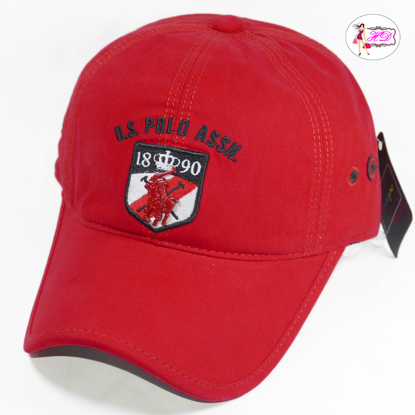 [HCM]Nón kết nam cao cấp U.S P.O.L.O A.S.S.N vải kaki bền đẹp thêu nổi logo đẹp mắt khóa gài cứng cáp đóng sò đẹp