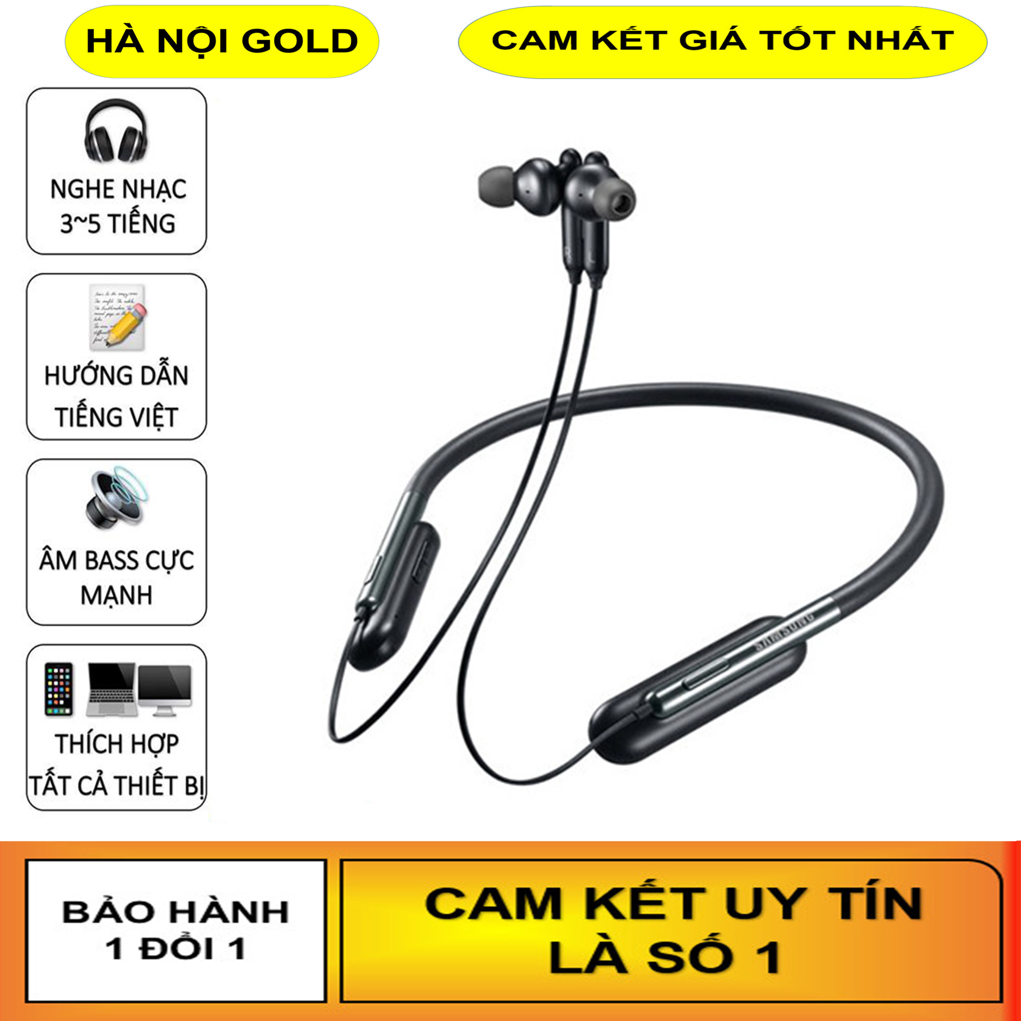 Tai Nghe Bluetooth Samsung Ulex Eco- BG950, Âm Thanh HiFi, Siêu Bass, Siêu Trầm (Giá Cực Sốc)