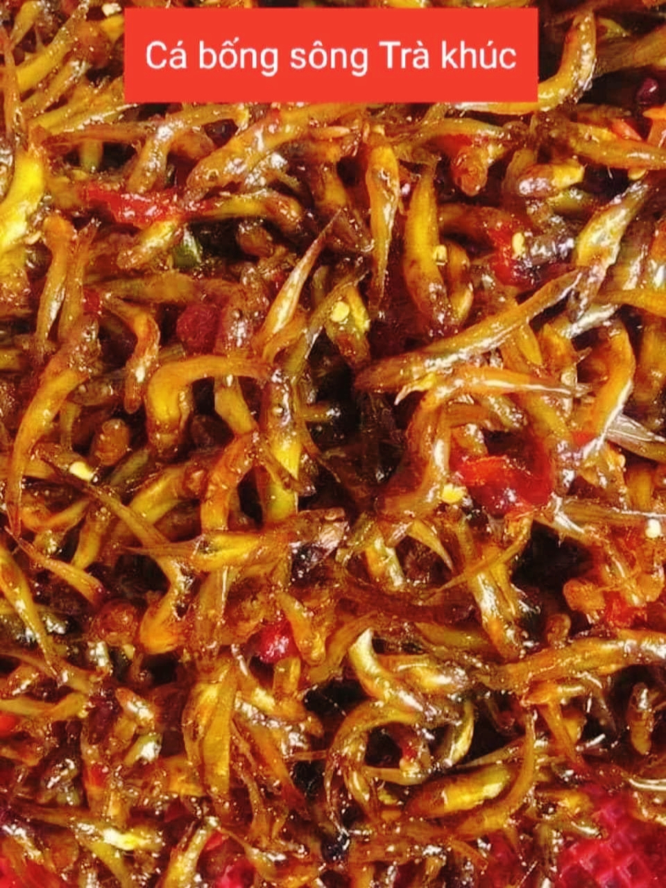 Cá bống sông trà quảng ngãi hủ 520gr chính gốc - cá bống vàng kho tiêu loại 1 - út duyên 76 đặc sản