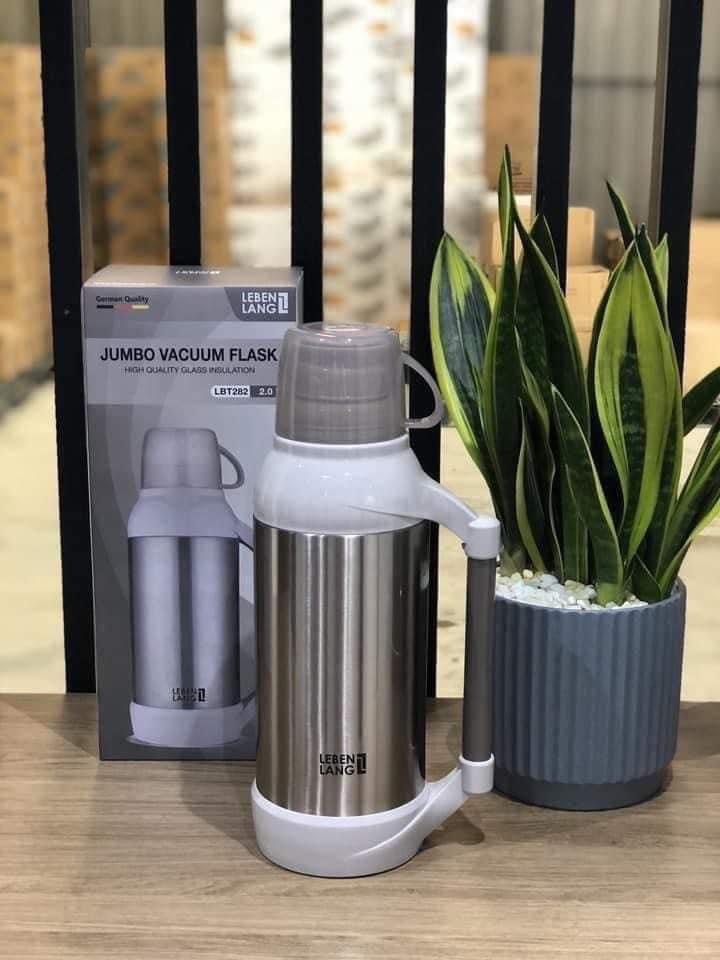 Phích nước nóng 2 lít LeBenLang- thương hiệu Đức - Phích giữ nhiệt cao cấp