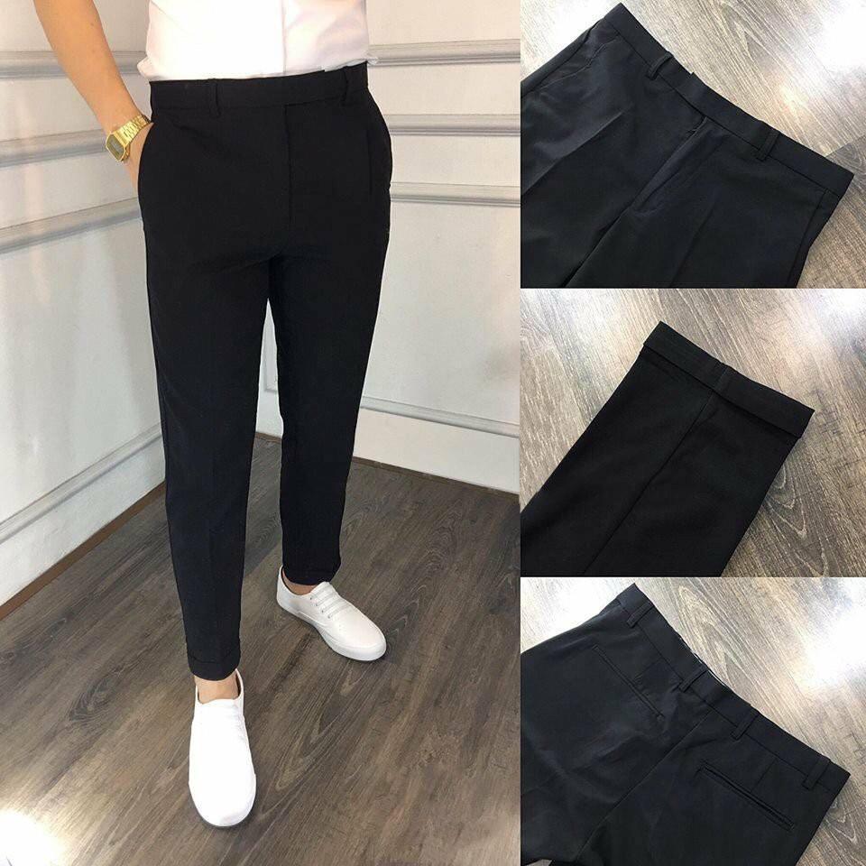 Quần tây nam đen, quần âu nam chuẩn soái ca Hàn Quốc