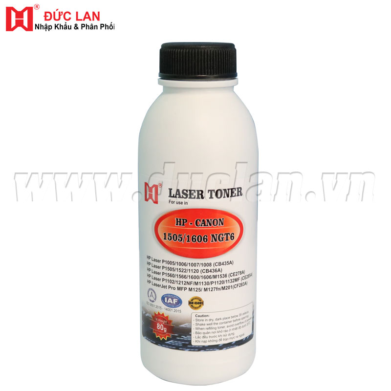 Mực nạp 1005 dùng cho máy HP / M1120 / M1132MFMFP/ M126nw/ M1218nfs MFP NEW NGT1