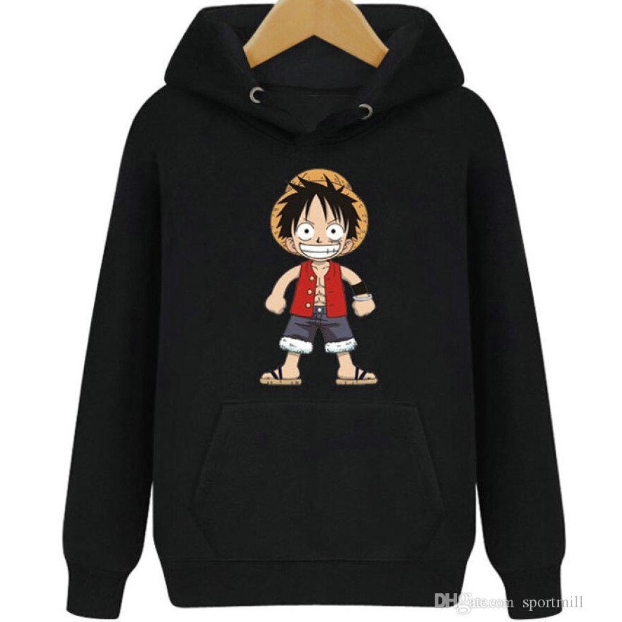 [HCM]ÁO HOODIE NAM NỮ ĐỀU MẶC ĐƯỢC LUFYY MŨ RƠM CÓ BIGSIZE VẢI NỈ BÔNG DÀY MỊN