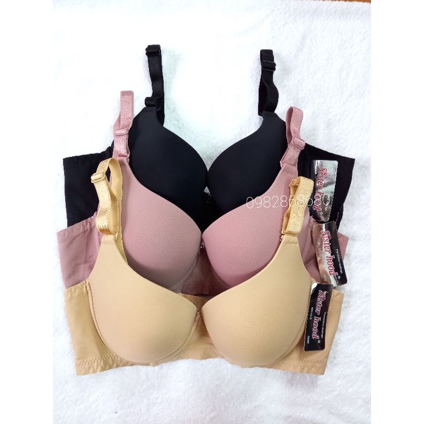 Áo ngực bigsize quả trơn mềm mượt, áo lót nữ bigsize thái lan sister hood 1070