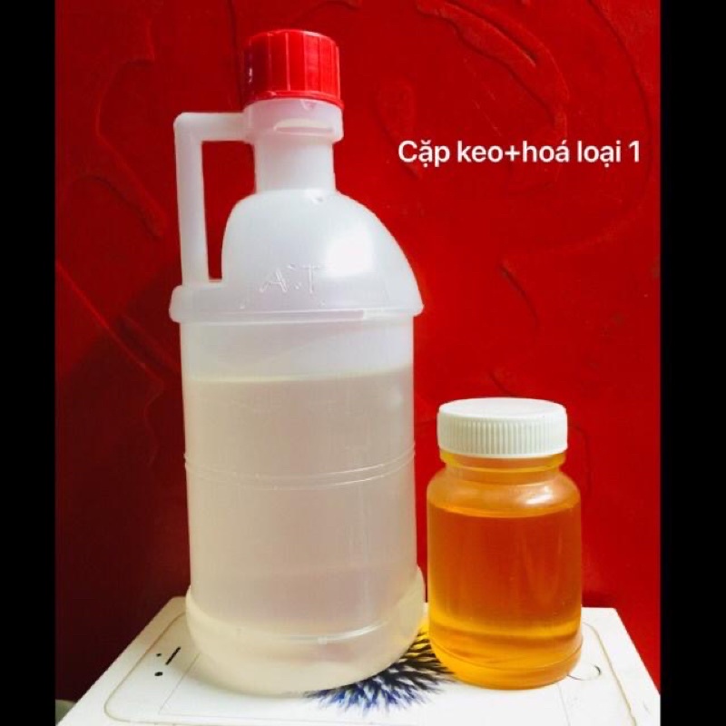 Cặp keo hoá dán gỗ - keo AB hai thành phần