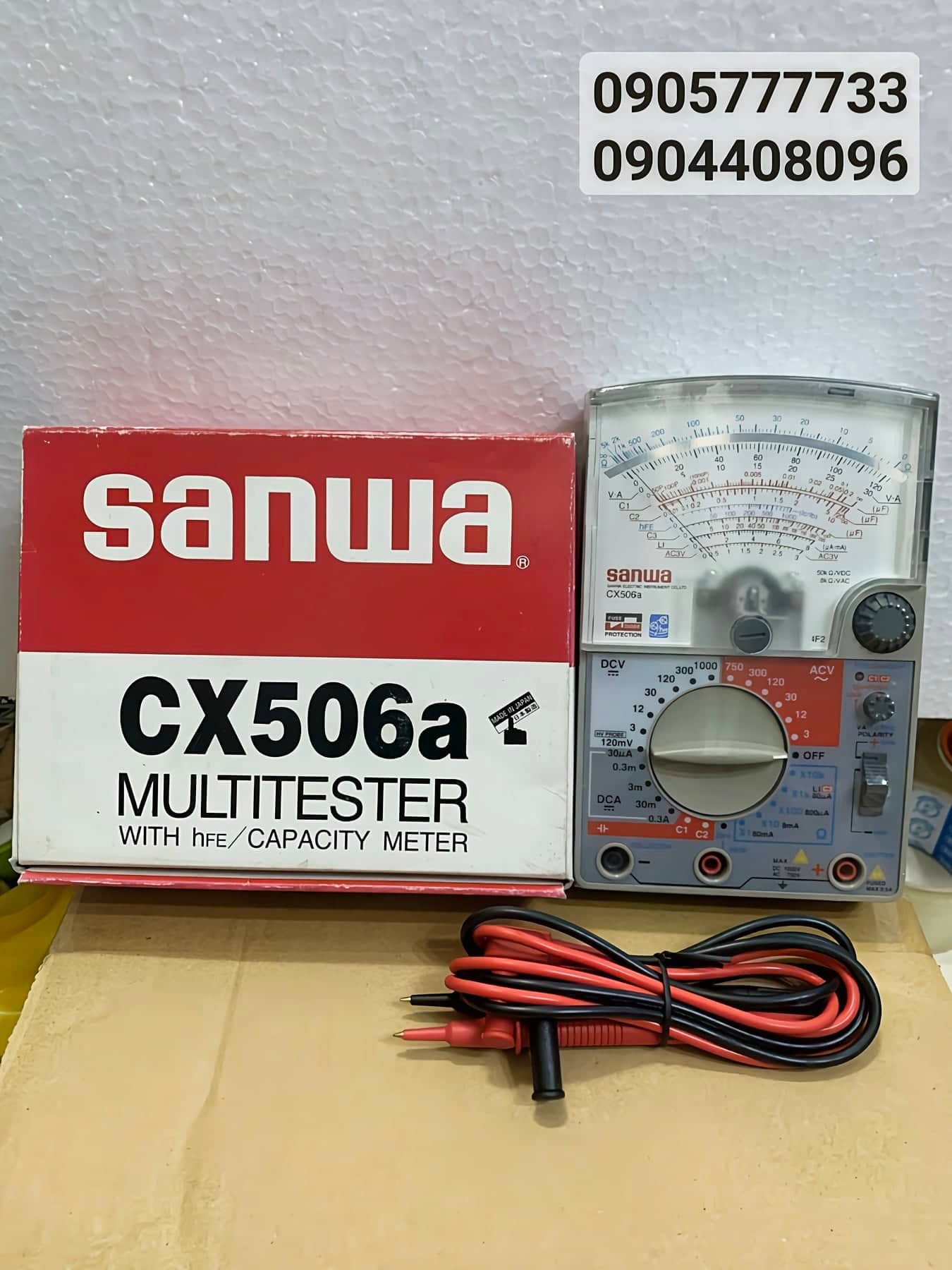 Đồng hồ vạn năng sanwa cx506a