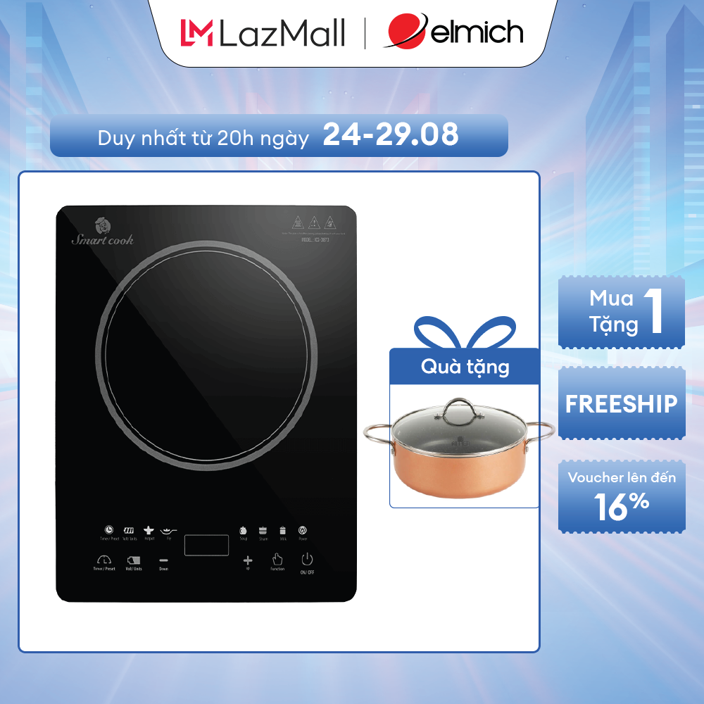 Bếp từ cao cấp smartcook ics-3873