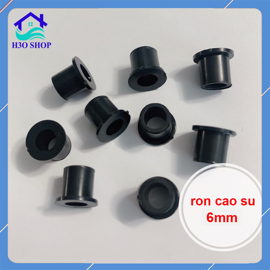 [HCM]10 Ron cao su khởi thủy 6mm sử dụng trong hệ thống tưới phun sương tưới nhỏ giọt tưới tự động