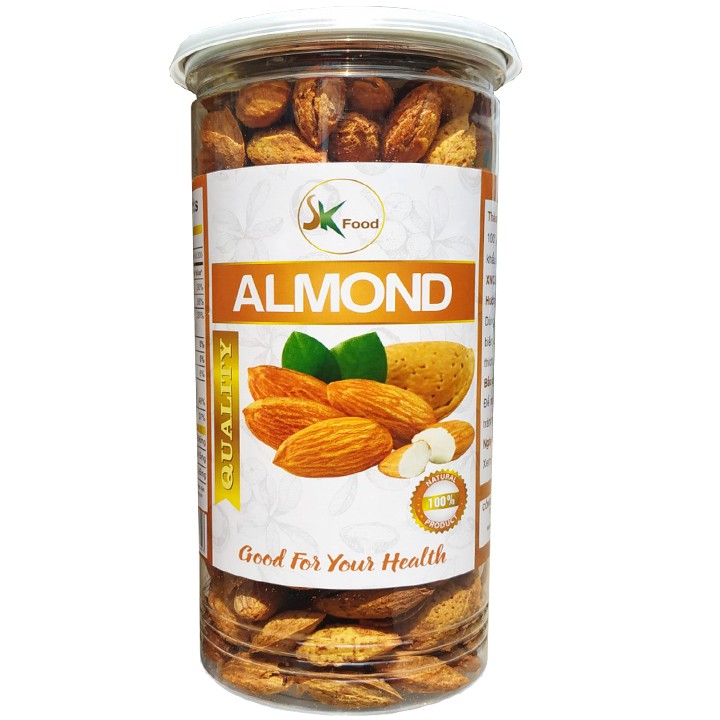 [HCM] 500g Hạt hạnh nhân đặc biệt thơm ngon chuẩn hàng nhập cao cấp loại 1 [NÊN DÙNG]
