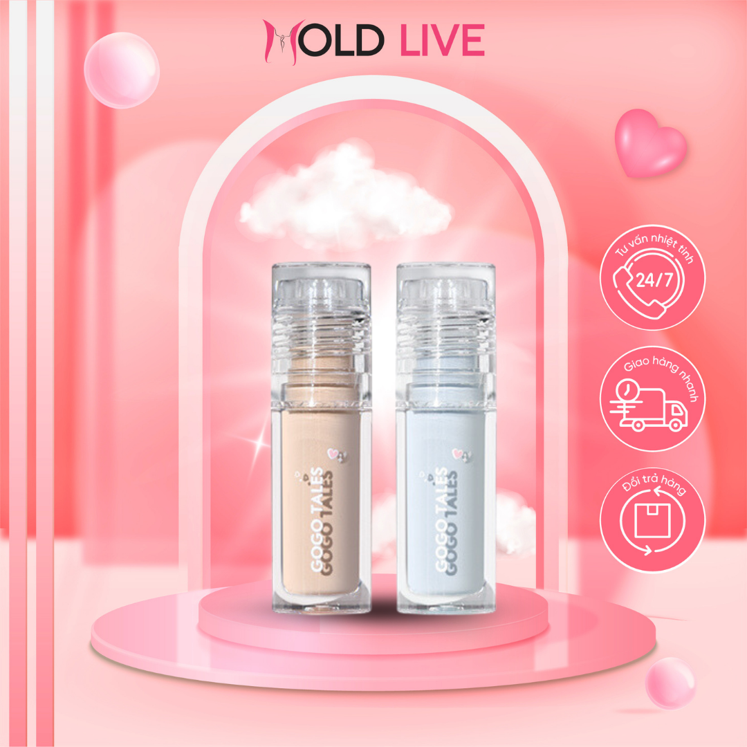 Kem Che Khuyết Điểm Triệt Sắc GOGO TALES Light Makeup Non Trace GT406 chính hãng nội địa Trung