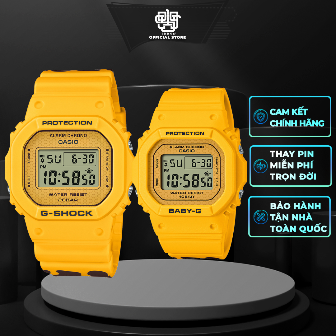 Đồng hồ Cặp CASIO G-SHOCK SLV-22B-9 Hàng chính hãng