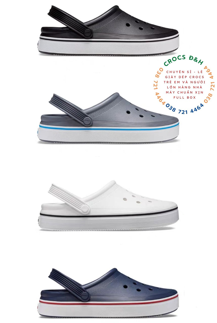 Giày dép crocs - dép sục nhựa crocs band clean clog cho cả nam và nữ chống thấm nước, chống trơn trượt, chống hôi chân, hàng nhà máy xuất xịn, đầy đủ hộp hoặc túi crocs