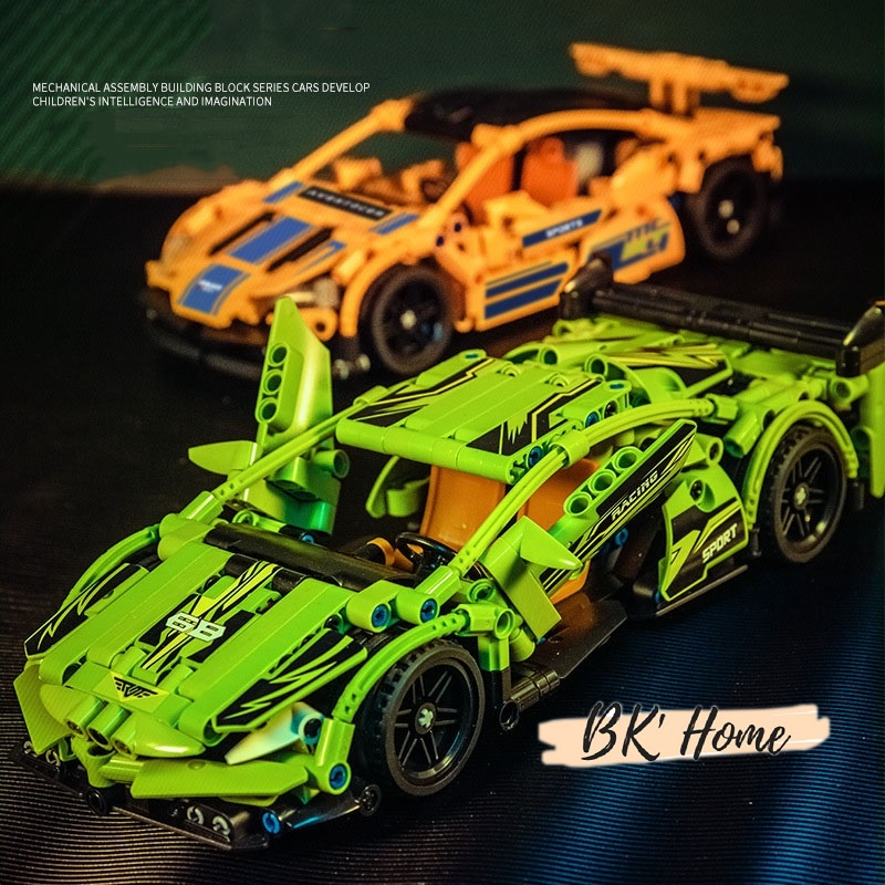 Bộ Đồ Chơi Lắp Ráp khối xây dựng Xe Đua Racing Car