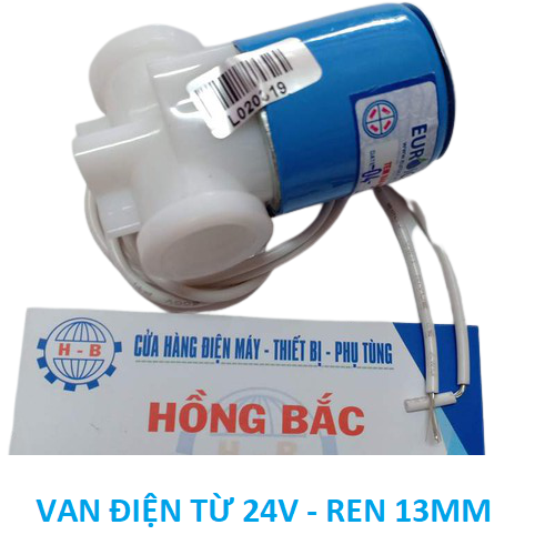 Van điện từ 24V máy lọc nước - Ren 13mm