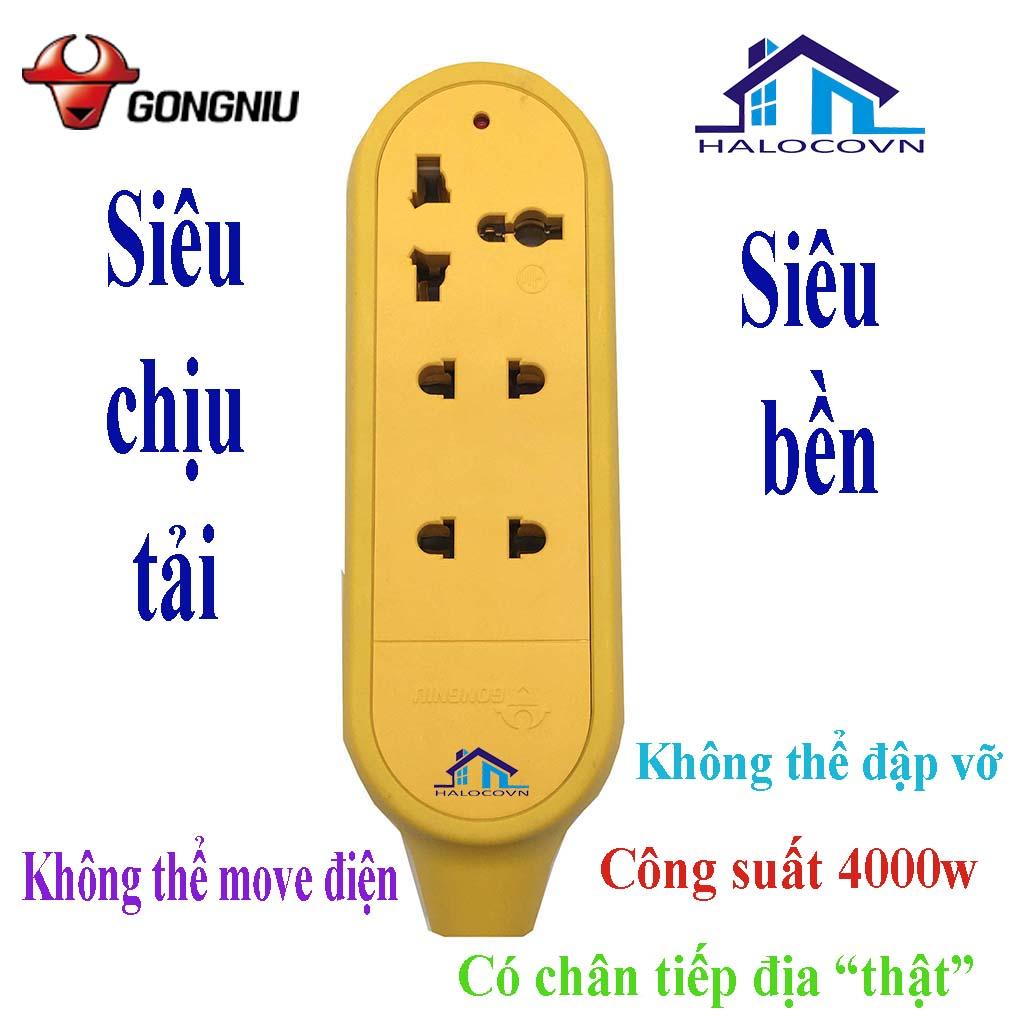 Ổ cắm điện đa năng không dây chống va đập siêu bền chống vỡ GN3