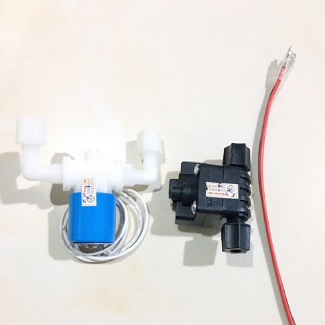 Van áp cao và van điện từ 24v kèm dây dẫn