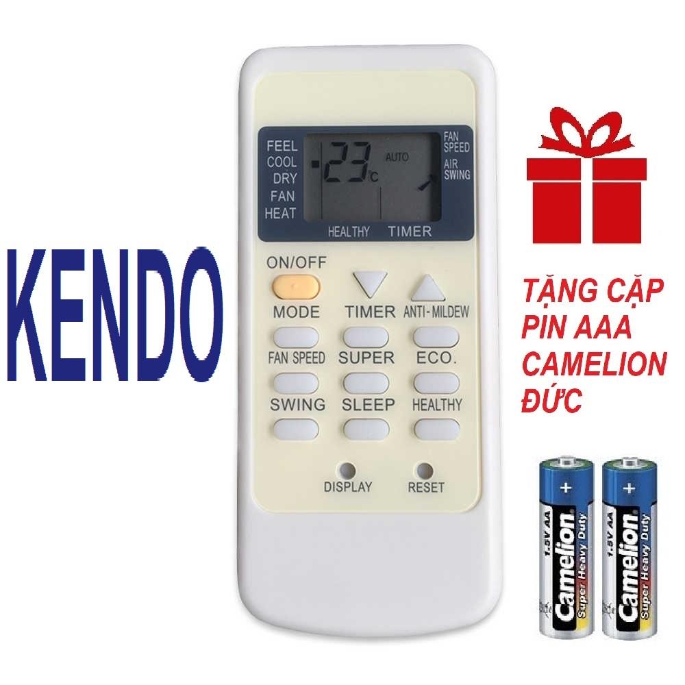 Remote điều khiển máy lạnh điều hòa kendo mẫu 1