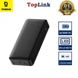 Pin Sạc Nhanh 15w 20000mah 30000mah Baseus Bipow Hiển Thị Dung Lượng Pin Thiết Kế Nhám Chống Bám Vân Tay Cho Iphone SamSung Huawei Xiaomi