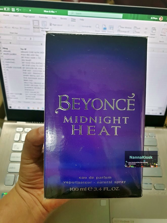 Nước hoa nữ beyonce midnight heat - edp 100ml
