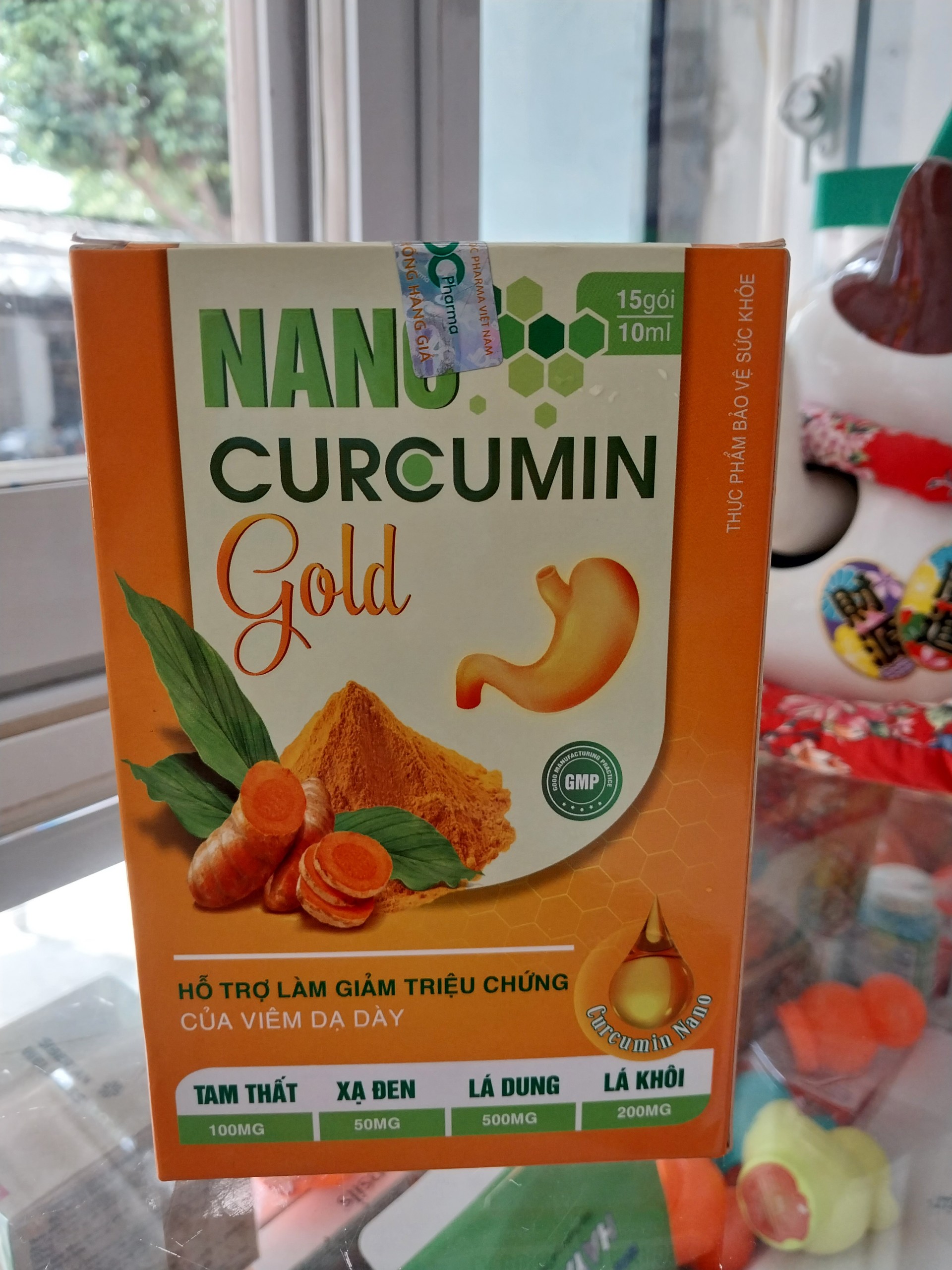 Nano Curcumin- thực phẩm chức năng hỗ trợ làm giảm triệu chứng của viêm loét dạ dày,tá tràng