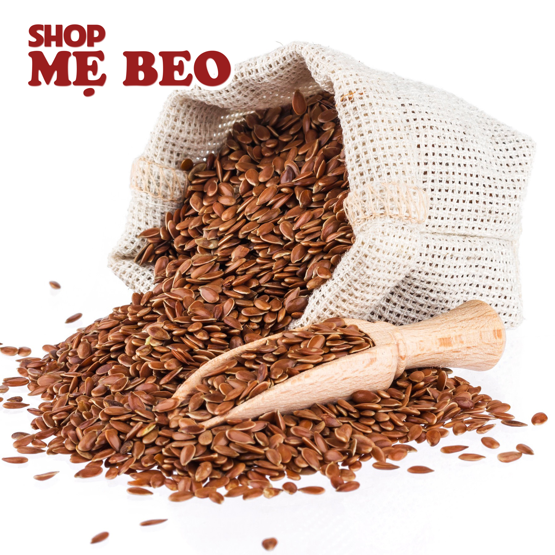 Hạt lanh nâu sống canada shop mẹ beo