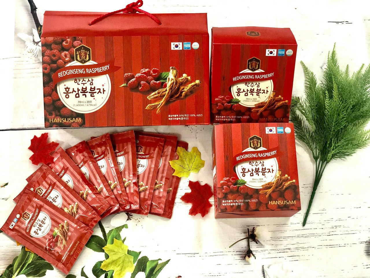 NƯỚC CHIẾT XUẤT HỒNG SÂM PHÚC BỒN TỬ - DINH DƯỠNG VÀNG CHO SỨC KHỎE - 100% Nhập Khẩu Từ Hàn Quốc