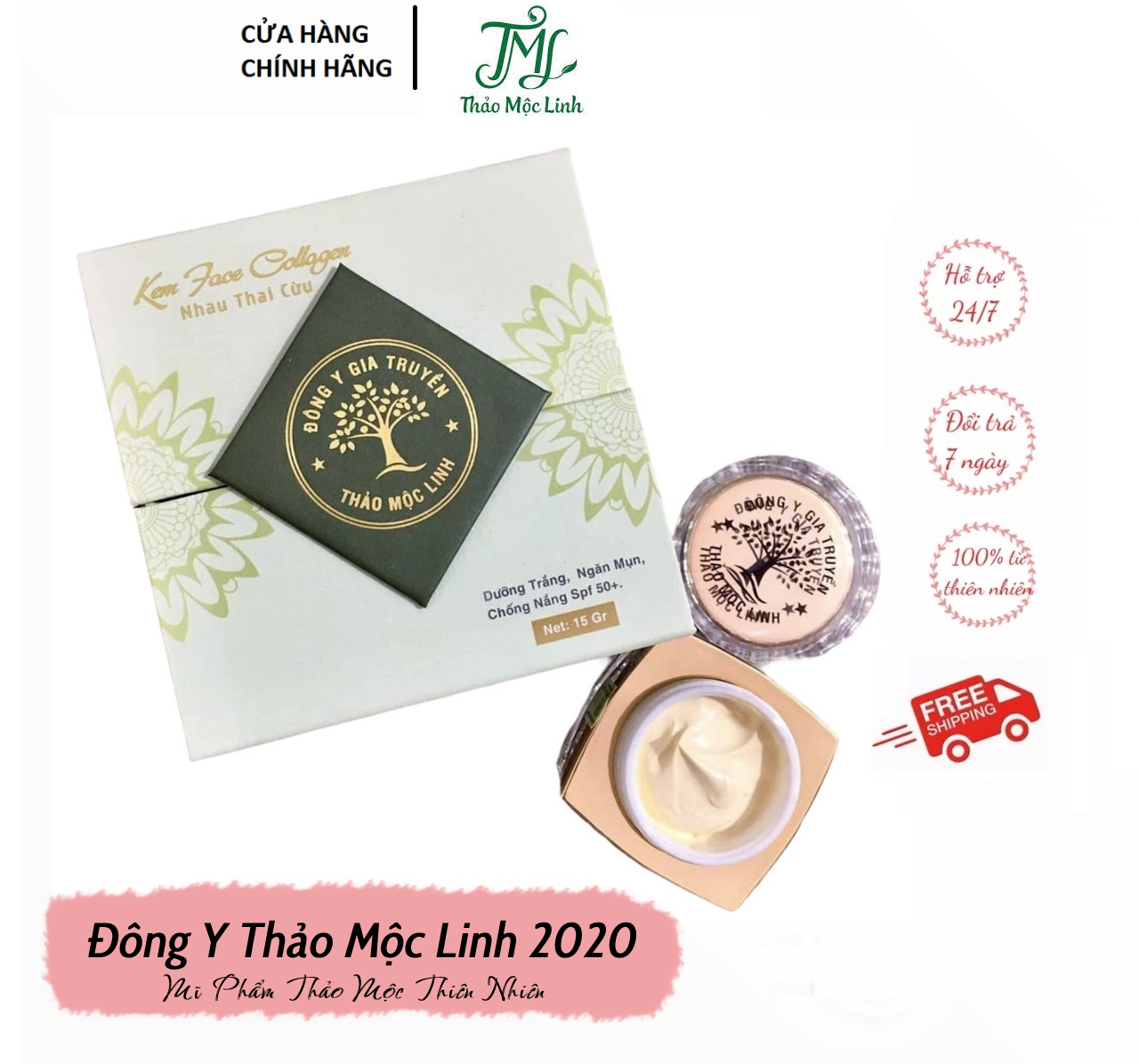 Kem face đông y thảo mộc linh