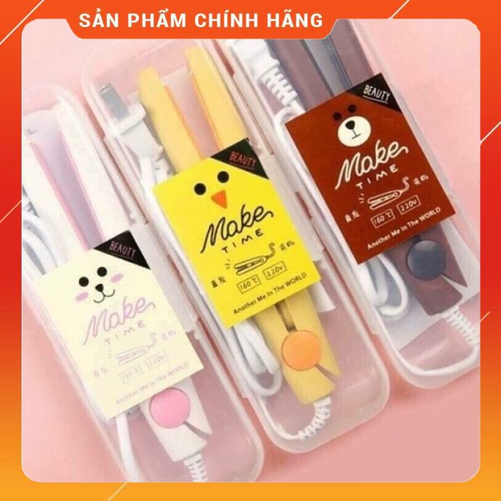 Máy Uốn Tóc Duỗi Tóc Mini Đa Năng, Máy Làm Tóc Mini, Máy Là Tóc Nhỏ Gọn